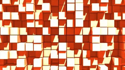 Abstract image of cubes background. Realistic Block floor with professiona... Foto stock