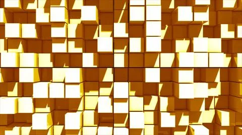 Abstract image of cubes background. Realistic Block floor with professiona... Stockfoto's