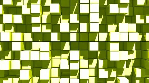 Abstract image of cubes background. Realistic Block floor with professiona... Foto stock