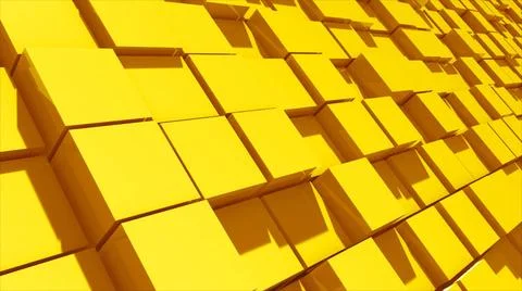 Abstract image of cubes background. Realistic Block floor with professiona... Stockfoto's