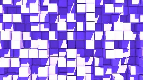 Abstract image of cubes background. Realistic Block floor with professiona... Foto stock