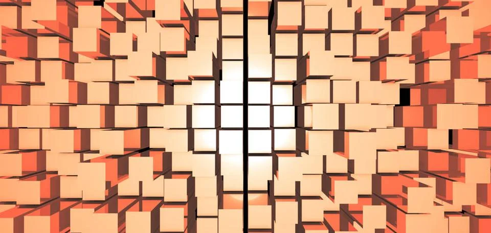 Abstract image of cubes background. rendered backdrop Abstract image of cu... Stock Photos