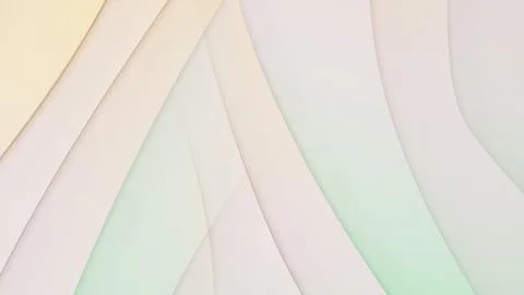 Abstract image of delicate curved shapes on a pastel background. For graphi.. Stock Illustration
