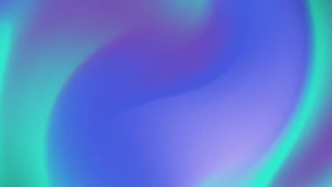 Abstract image features smooth purple and turquoise gradients of light colors. Видео 335177586