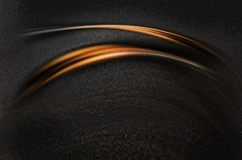 Abstract image featuring dark undulating wave patterns with a smooth textur.. Illustrazione stock
