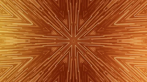 Abstract image featuring a golden geometric starburst pattern, creating a Видео 280531144