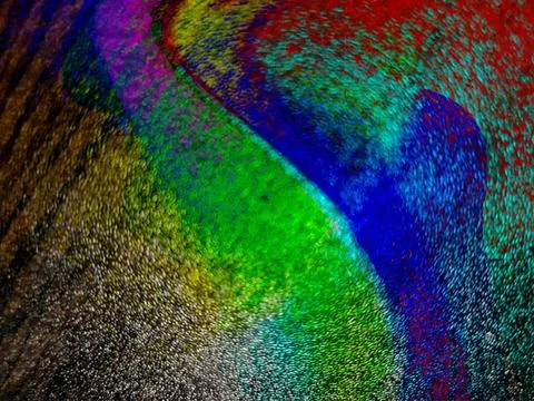 Abstract image featuring texture and pattern of vibrant colors Stock Photos