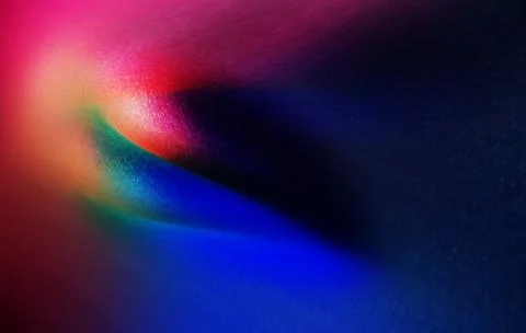 Abstract image featuring a vibrant blend of colors, including red, blue, pi.. Stock Illustration