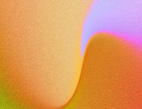 Abstract image featuring a vivid gradient blend of colors including orange,.. Stock Illustration