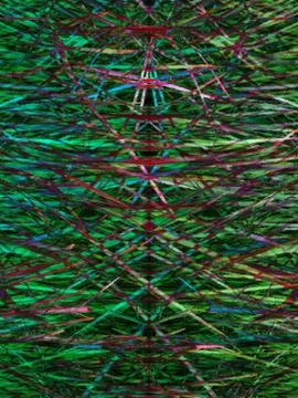 Abstract image of flowers Stock Illustration