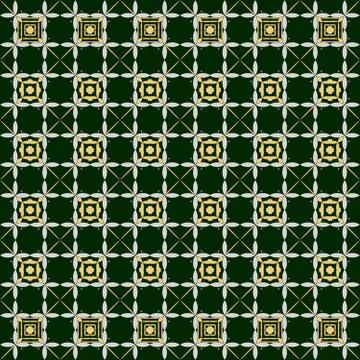 Abstract  with the image of interlocking elements, Stock Illustration