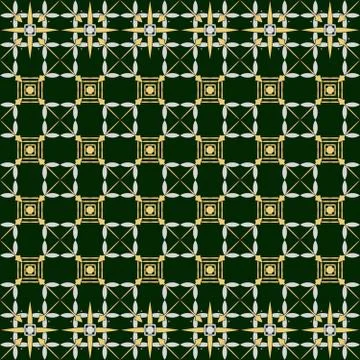 Abstract  with the image of interlocking elements, Stock Illustration