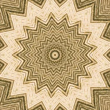 Abstract image with kaleidoscope pattern Stock Illustration