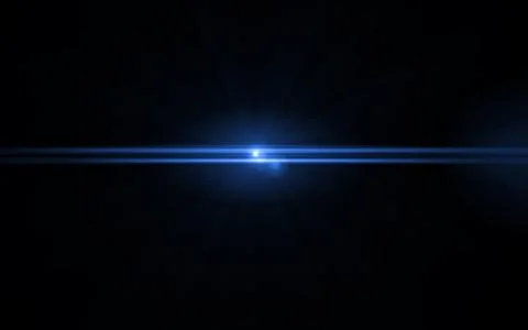 Abstract image of lighting flare.Blue flare light effect. Illustrazione stock
