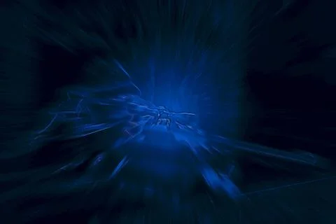 Abstract image of marksman taking aim Stock Illustration