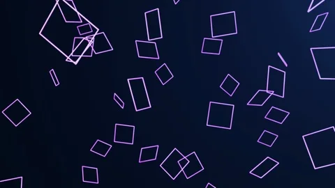 Abstract image of moving squares, Stock Footage 103333511