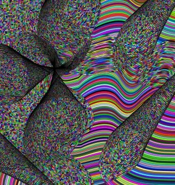 Abstract image of ornament Stock Illustration