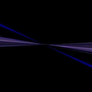 Abstract image of patterns on a black background. Stock Illustration