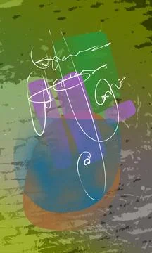 Abstract image for printing Stock Illustration