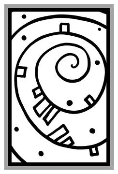 Abstract image for printing Stock Illustration