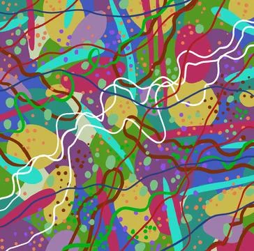 Abstract image for printing Stock Illustration