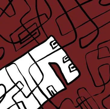 Abstract image for printing Stock Illustration