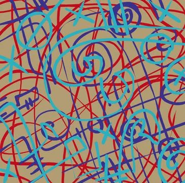 Abstract image for printing Stock Illustration