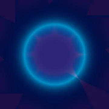 Abstract image of the process of fertilization of the egg of the organism.3d. 스톡 일러스트