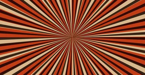 Abstract image, rays of the sun on a red background - Vector Abstract imag... Stock Photos