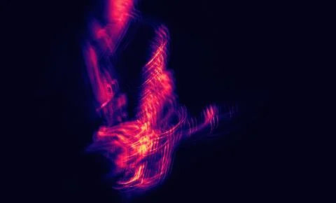 Abstract image of saxophone player Stock Photos