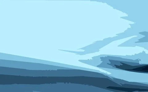 Abstract image with shades of blue Stock Illustration