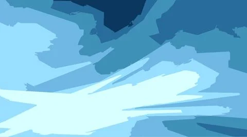 Abstract image with shades of blue Stock Illustration