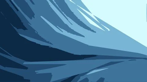 Abstract image with shades of blue Stock Illustration