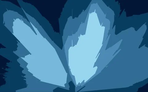 Abstract image with shades of blue Stock Illustration