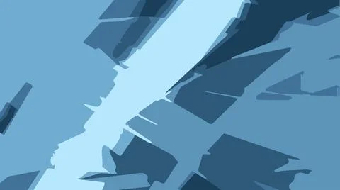 Abstract image with shades of blue Stock Illustration