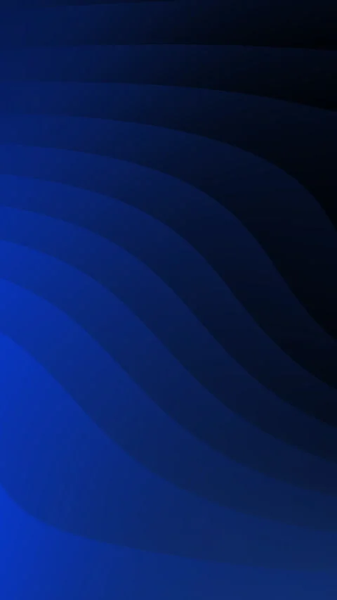 This abstract image shows a gradient of dark blue wavy lines Stock Footage 316814856