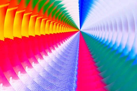 Abstract image of spiral form of monocentric type Stock Illustration
