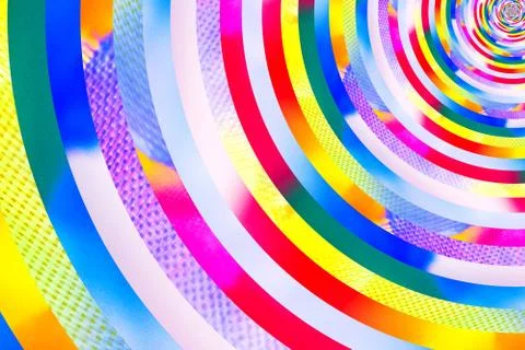 Abstract image of spiral form of monocentric type Stock Illustration