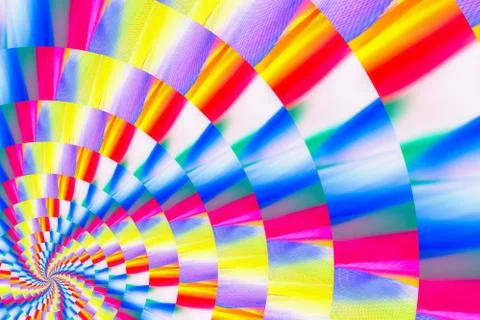 Abstract image of spiral form of monocentric type Stock Illustration