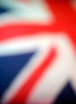 Abstract Image of Union Jack Flag Stock Photos