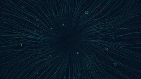 Abstract image visual, internet connected wireless communication network, web Stock Illustration