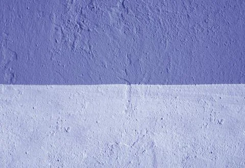 Abstract image of a wall of two equal shades of blue. Stock Photos
