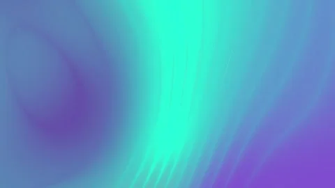 Abstract image with wavy lines and a gradient of teal and purple. Видео 334758714
