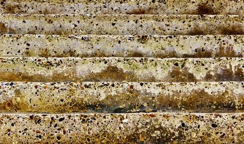 Abstract image of weathered concrete steps Stock Photos