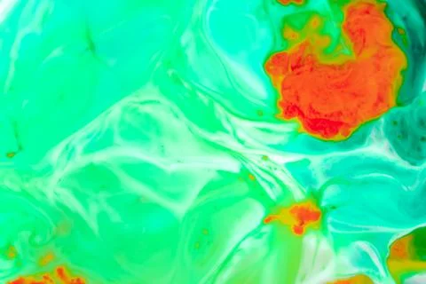 Abstract images of multiple colors mixed together to form a pattern. Stock Photos