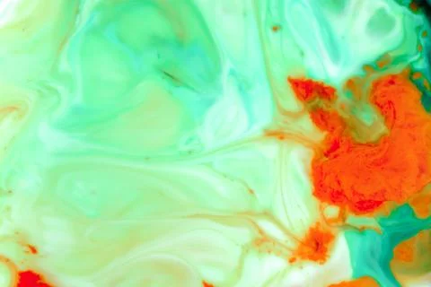 Abstract images of multiple colors mixed together to form a pattern. Foto stock
