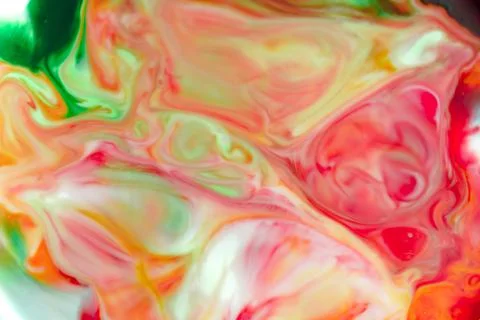 Abstract images of multiple colors mixed together to form a pattern. Stock Photos