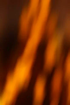 Abstract impression of fire or light - deliberately blurred image Foto stock