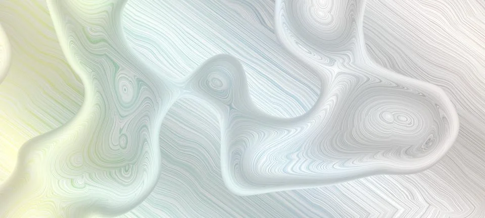Abstract inconspicuous header with elegant abstract waves illustration with.. Stock Illustration