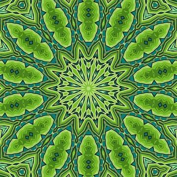 Abstract indian pattern with mandalas vector background Stock Illustration